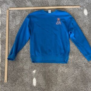 Nike Vibrant Blue Crewneck Sweater